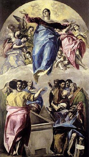 El Greco The Assumption of the Virgin